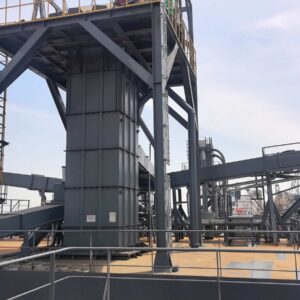 Sunlike manufactures Modular Steel Structure for ports applications, supporting project requirements across bulk ship unloading systems.