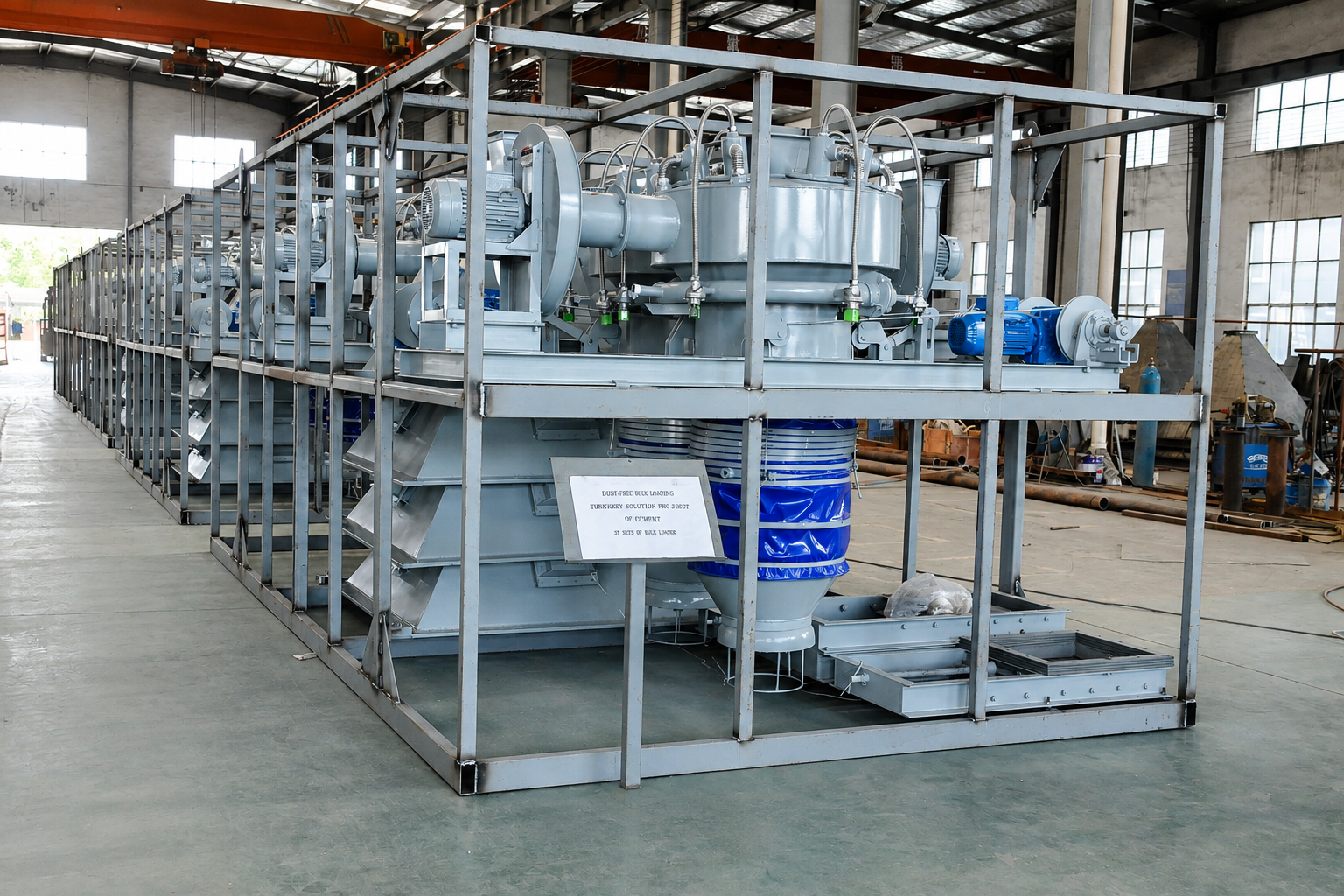 Dust Free Bulk Loading System - project view 3