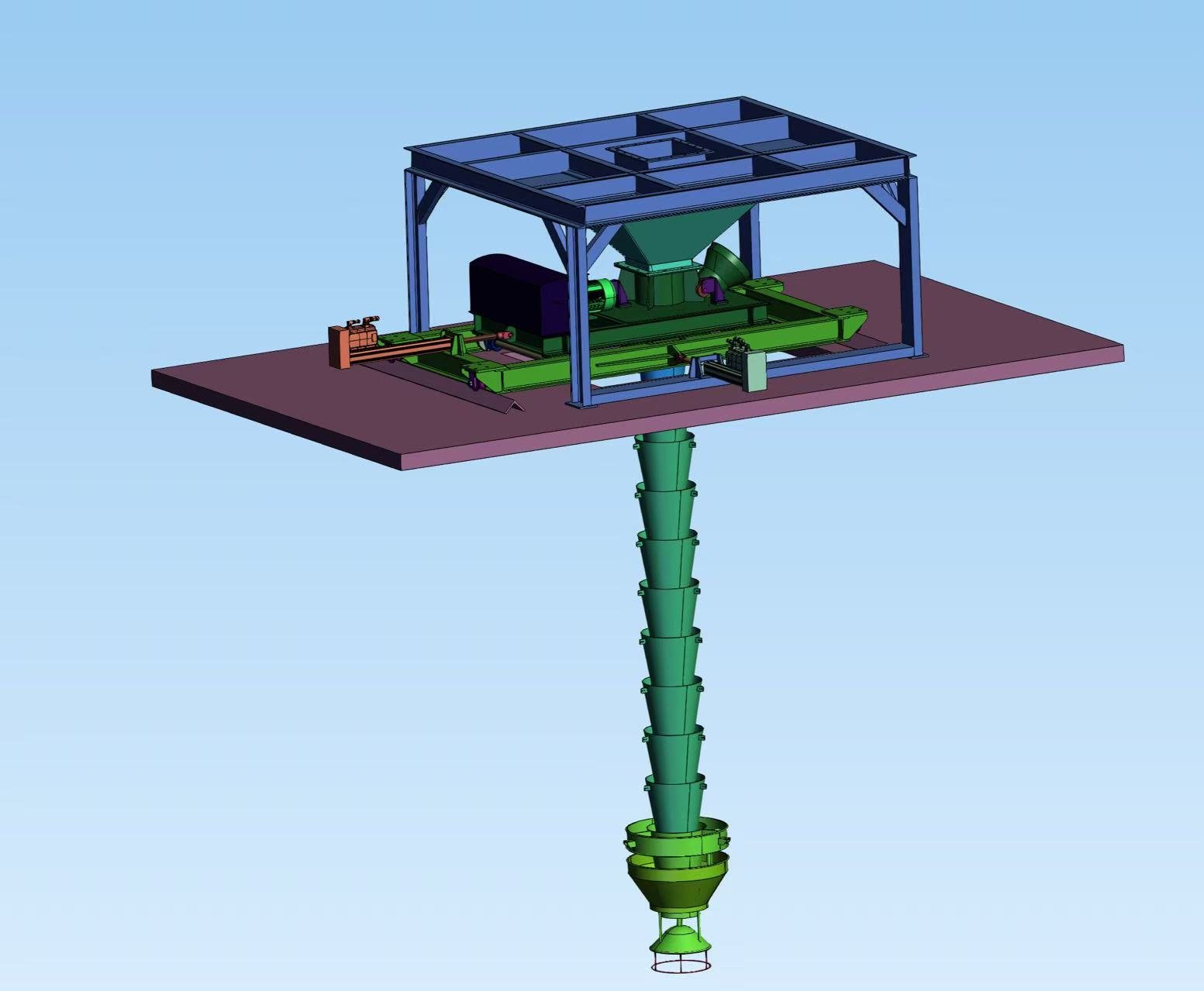 Automated Bulk Loading & Unloading System - project view 2