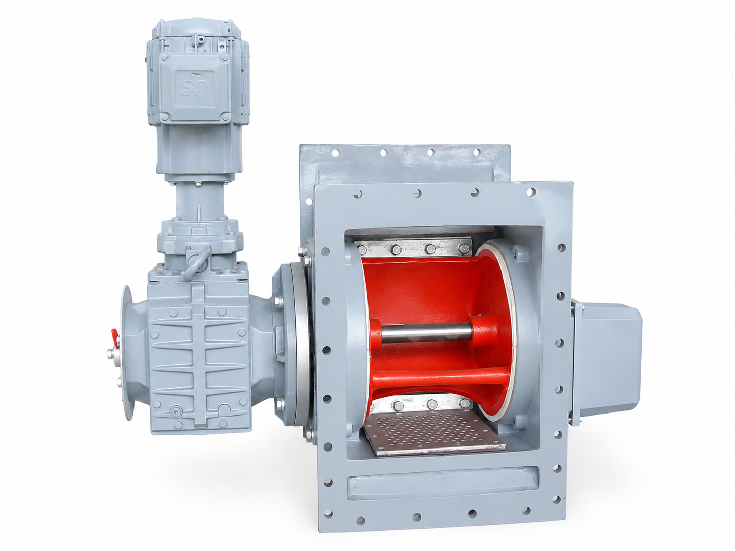 Sunlike manufactures Electric Flow Control Valve for cement applications, supporting project requirements across homogenization silo system.