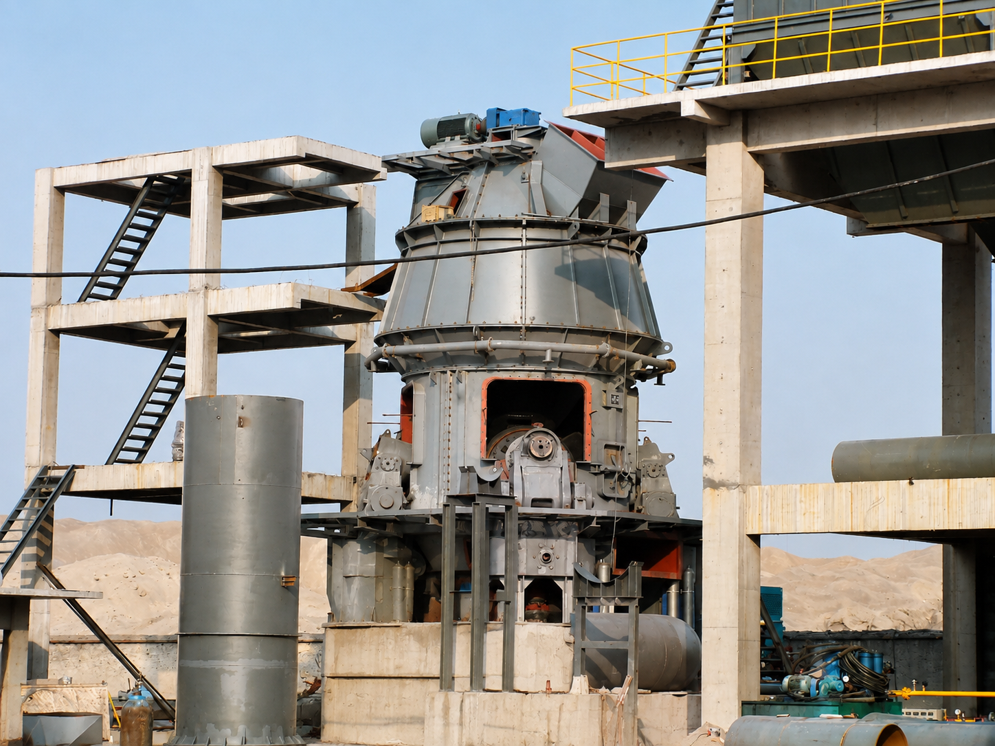 Vertical Roller Mill (VRM) - project view 3