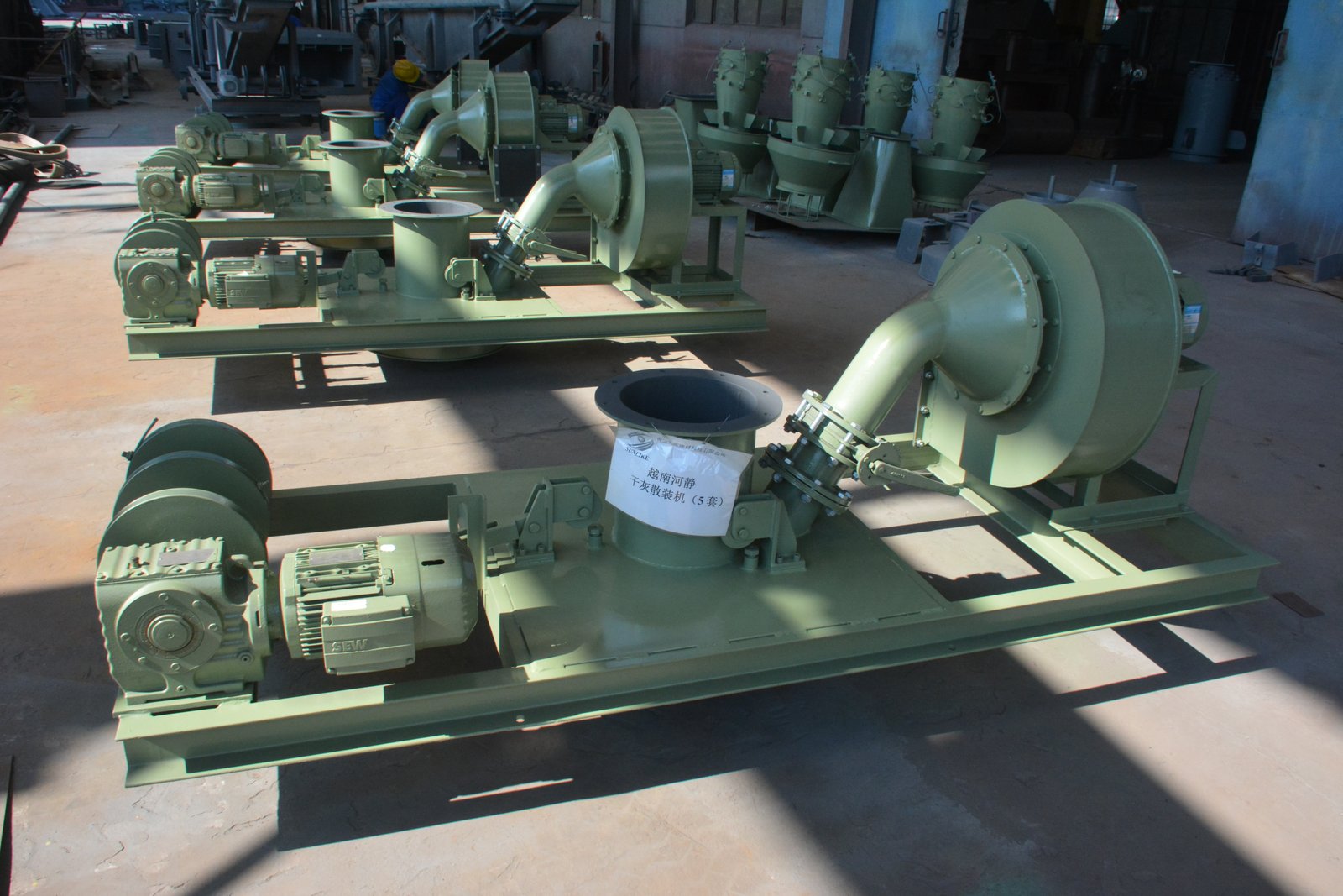 Cement Bulk Loading System - project view 2