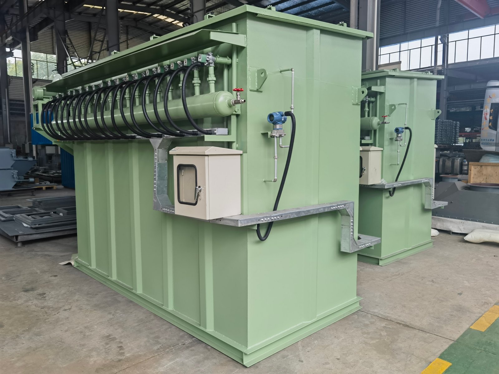 Sunlike manufactures Dust Collectors for ports applications, supporting project requirements across bulk ship unloading systems.