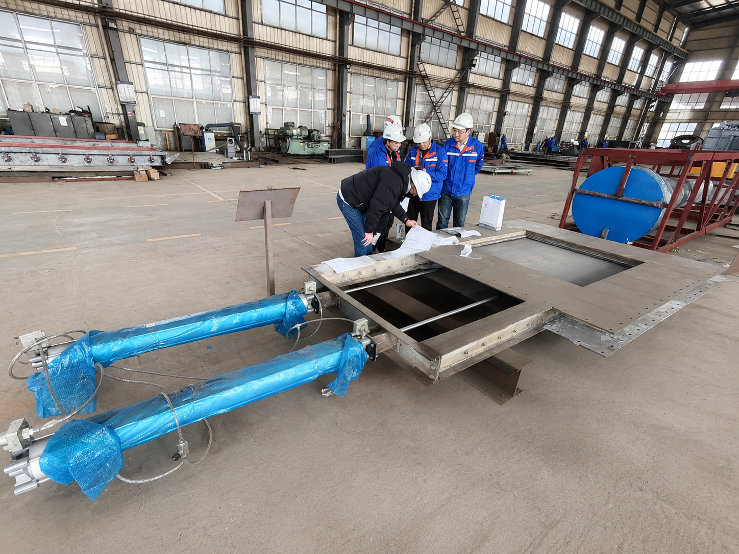 Slide Gate Valve - project view 2