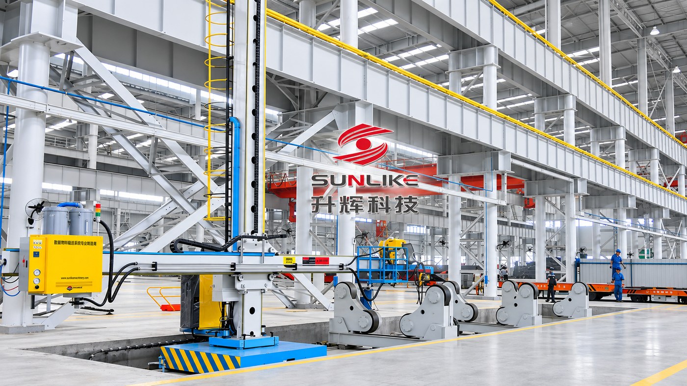 Automatic welding and turning table