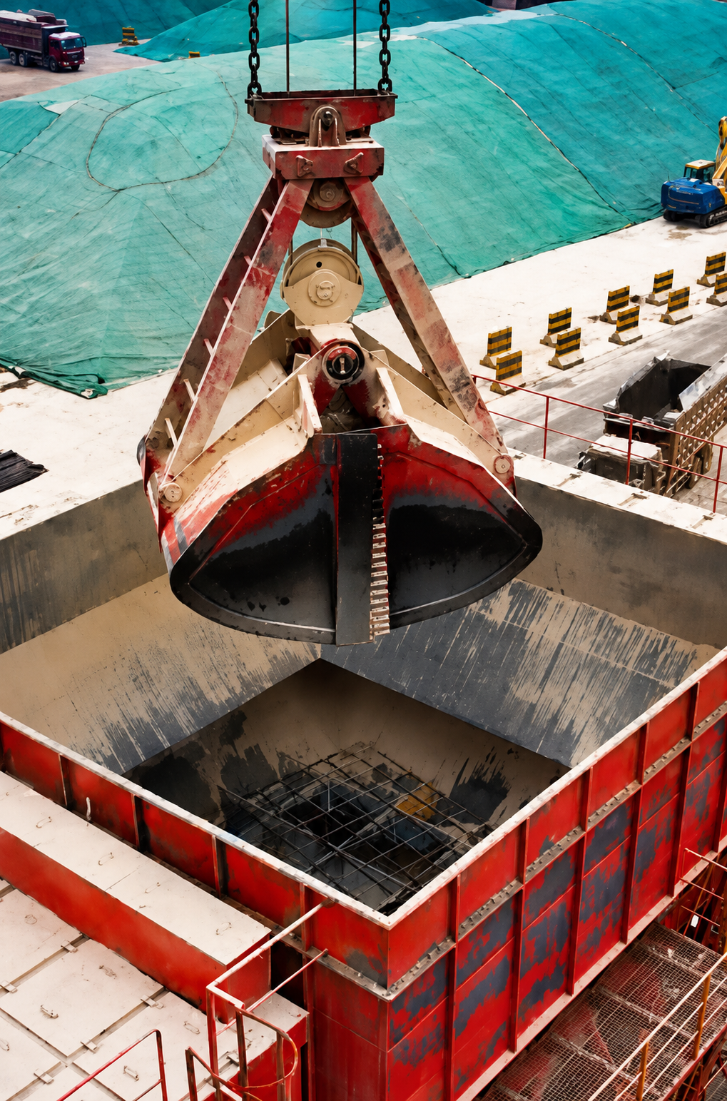 Dust-Control Hopper - project view 2