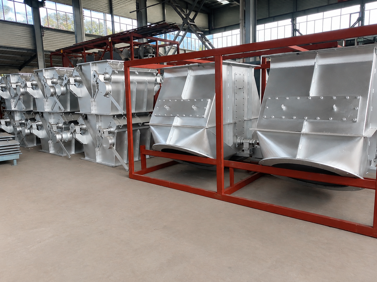 Flap Valves - project view 2