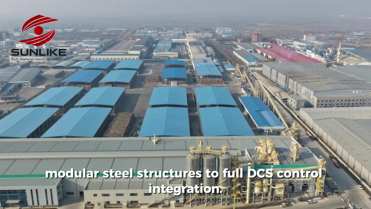 Modular steel structures and DCS control integration